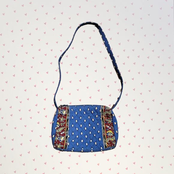 Amanda Smith Small French Blue Quilted Purse - Picture 1 of 5